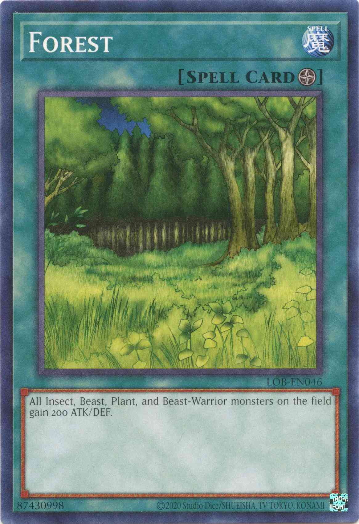 Forest - 25th Anniversary - LOB-EN046 - Common - Unlimited