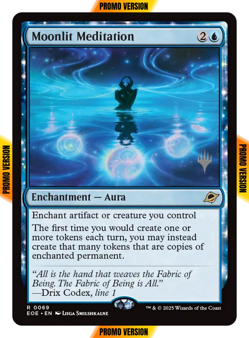 Moonlit Meditation [69p] [Promo Pack] [Edge of Eternities: Promos] [Non-Foil]