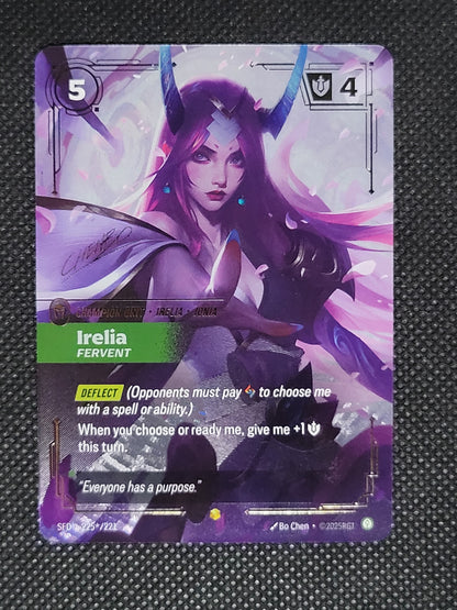Irelia - Fervent — Signature|Foil — ID 19205