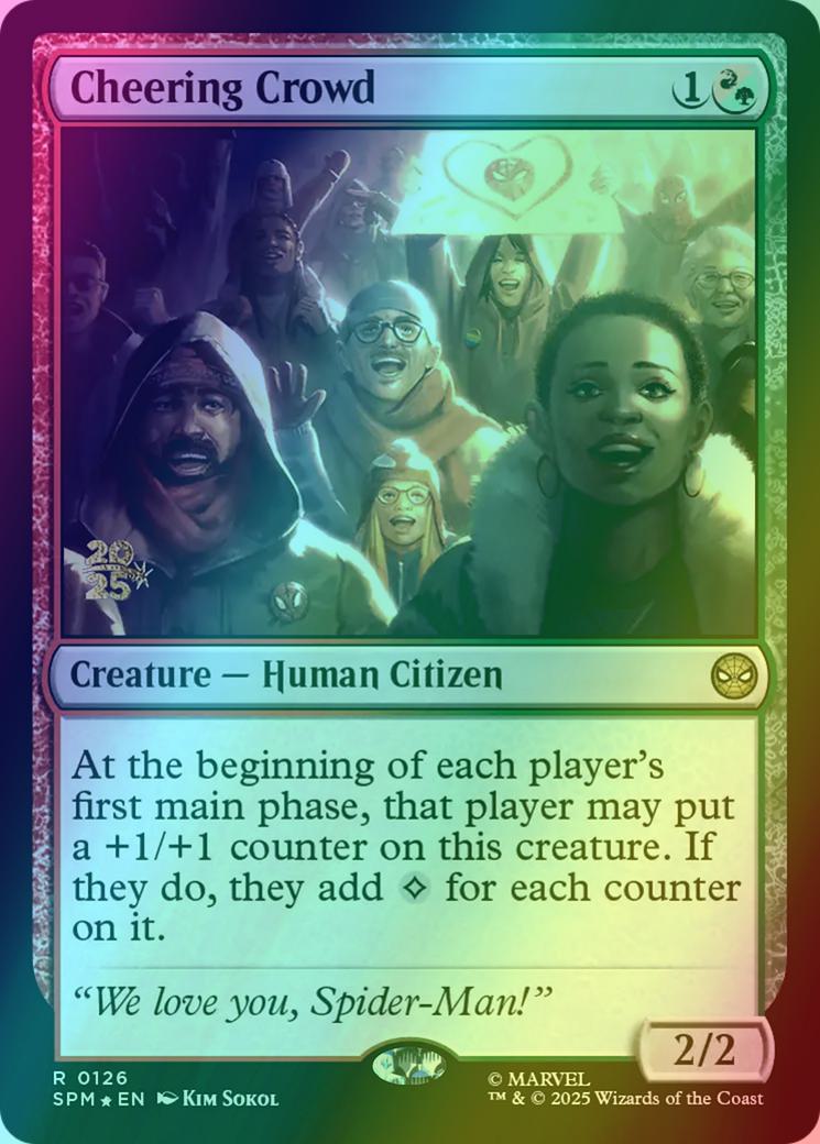 Cheering Crowd [126s] [Marvel's Spider-Man: Promos] [Foil]