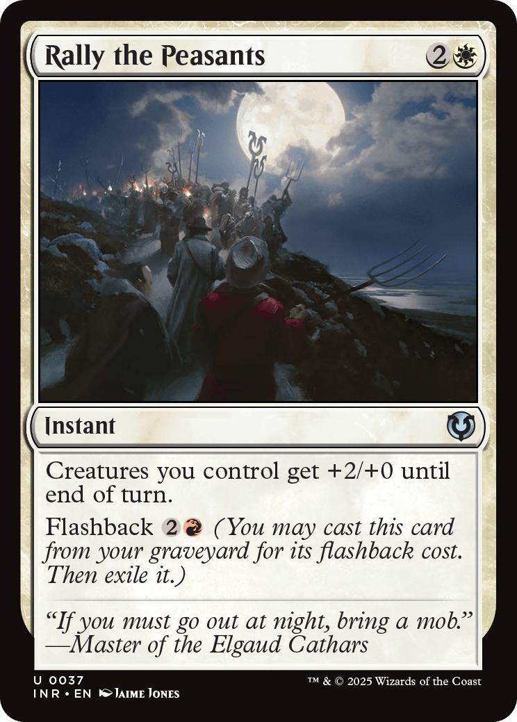 Rally the Peasants [37] [Innistrad Remastered] [Non-Foil]