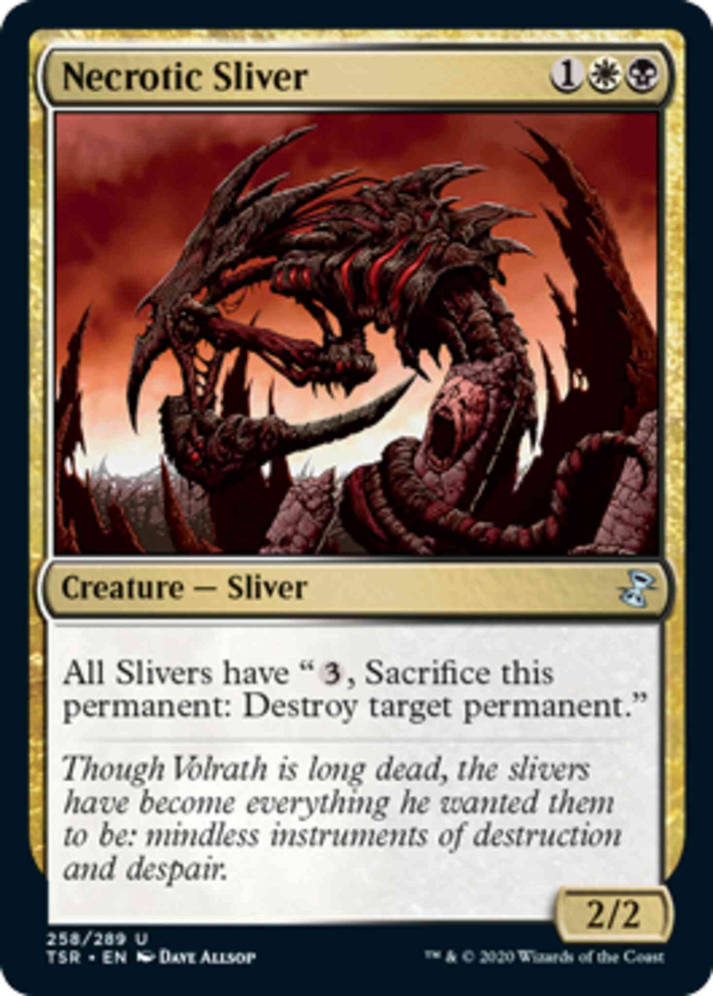 Necrotic Sliver [258] [Time Spiral Remastered] [Non-Foil]