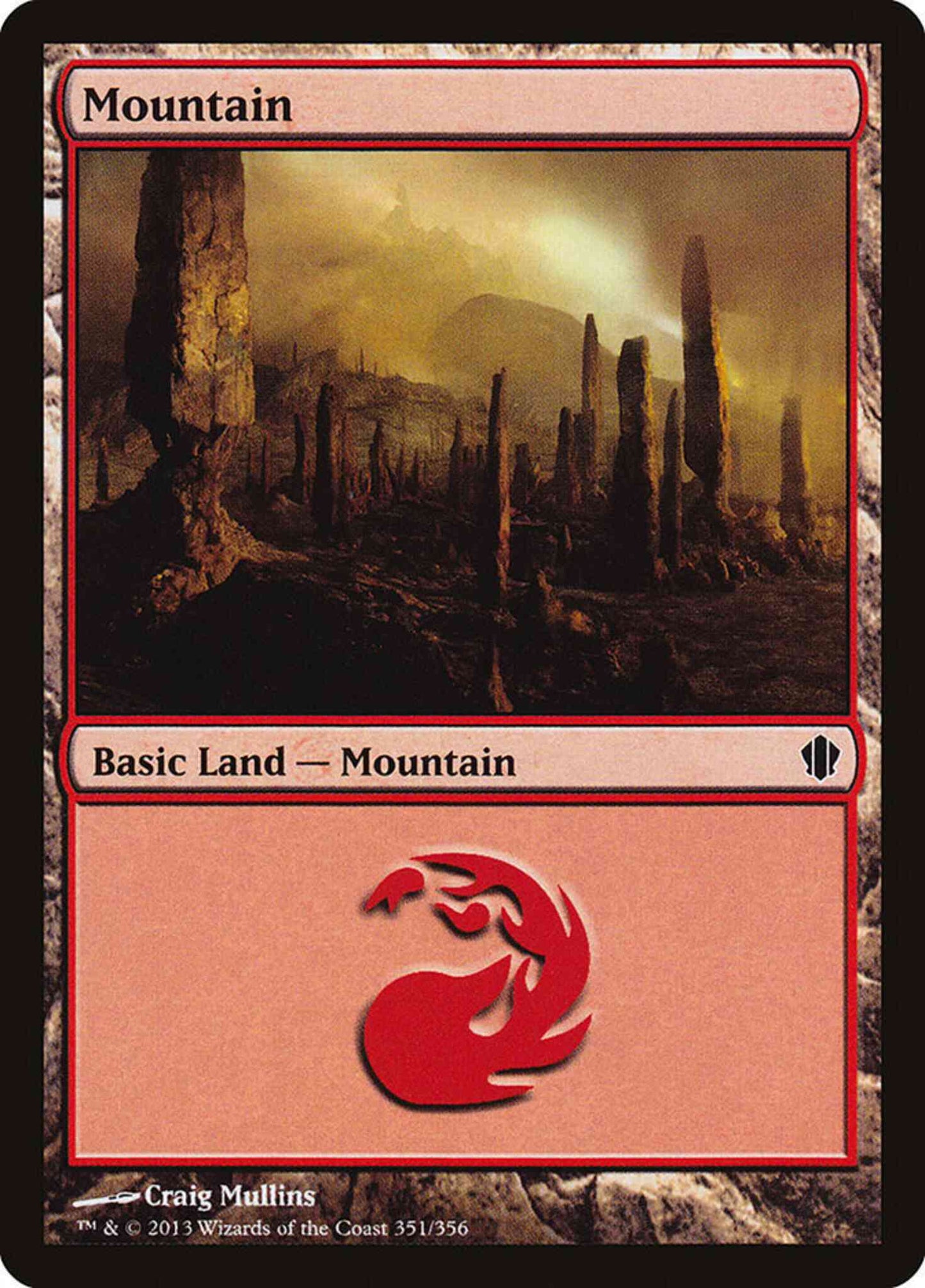Mountain [351] [Commander 2013] [Non-Foil]