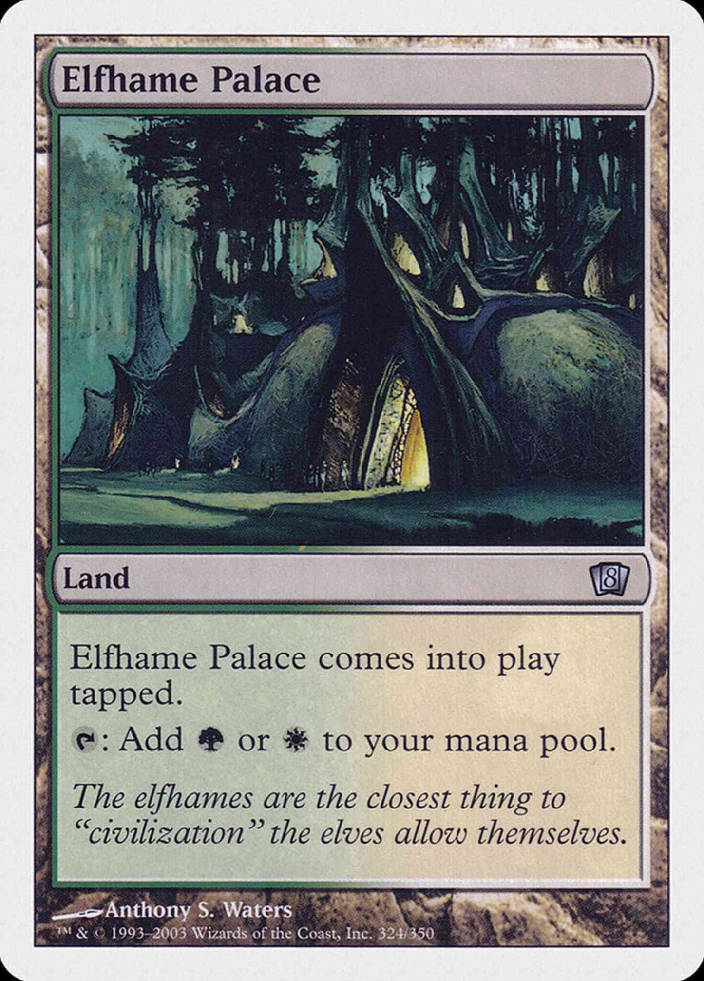 Elfhame Palace [324] [Eighth Edition] [Non-Foil]