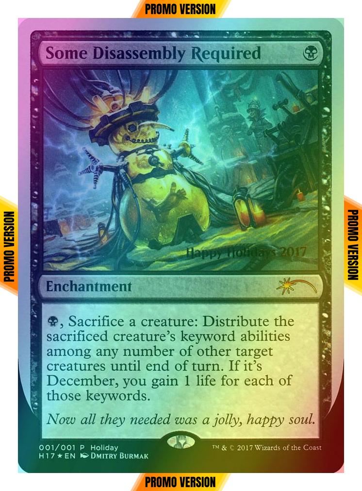 Some Disassembly Required [17] [Happy Holidays] [Foil]