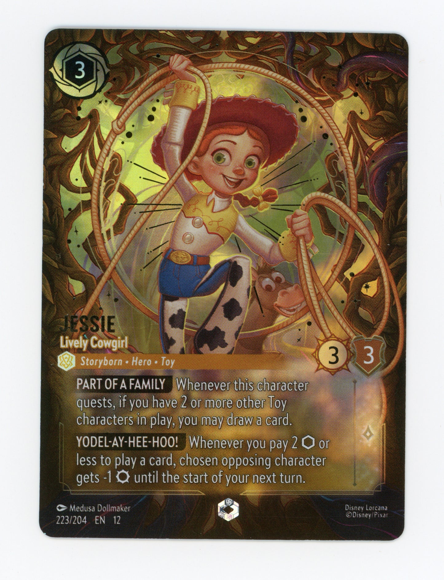 Jessie - Lively Cowgirl — Enchanted|Holofoil — ID 18510