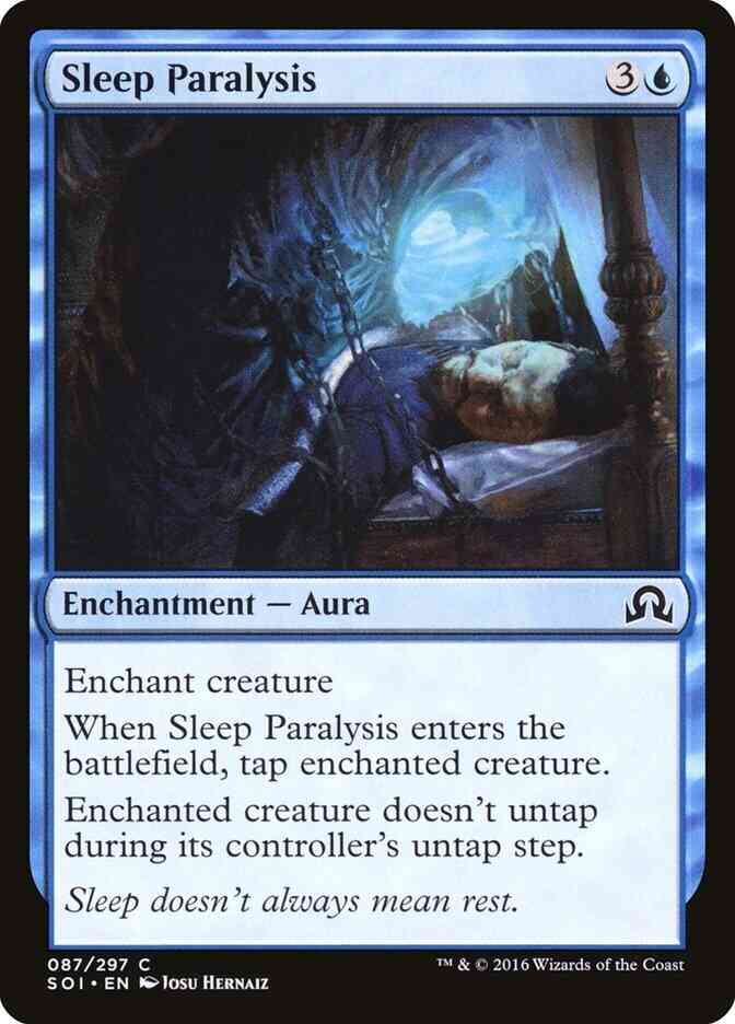 Sleep Paralysis [87] [Shadows over Innistrad] [Non-Foil]