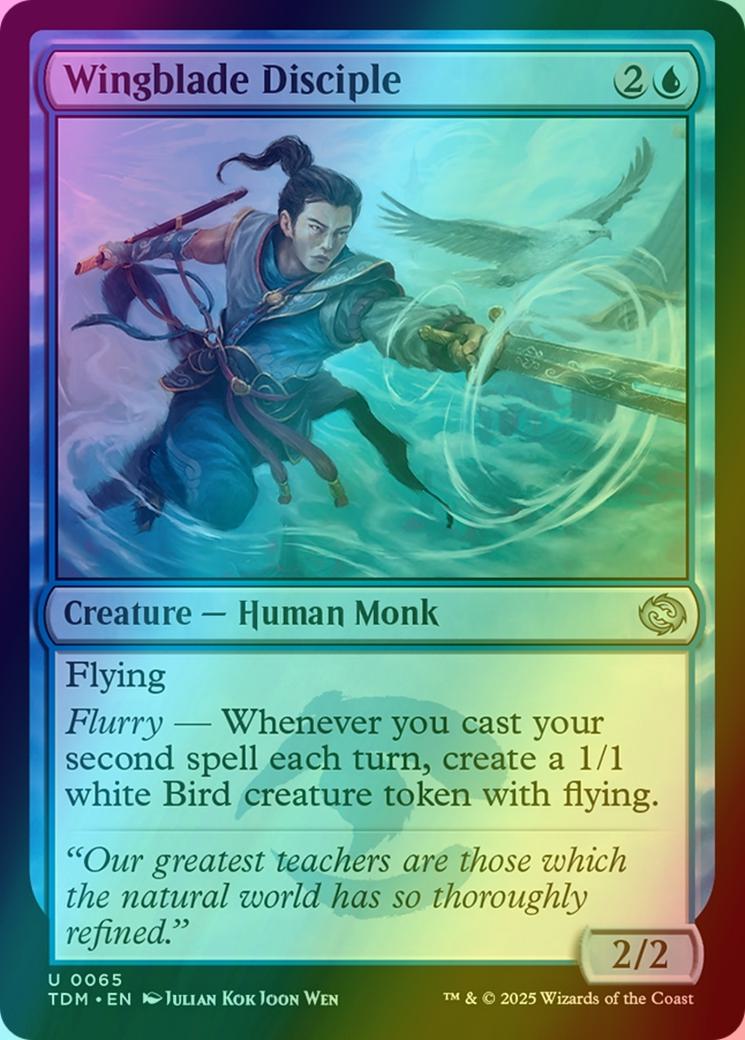 Wingblade Disciple [65] [Tarkir: Dragonstorm] [Foil]