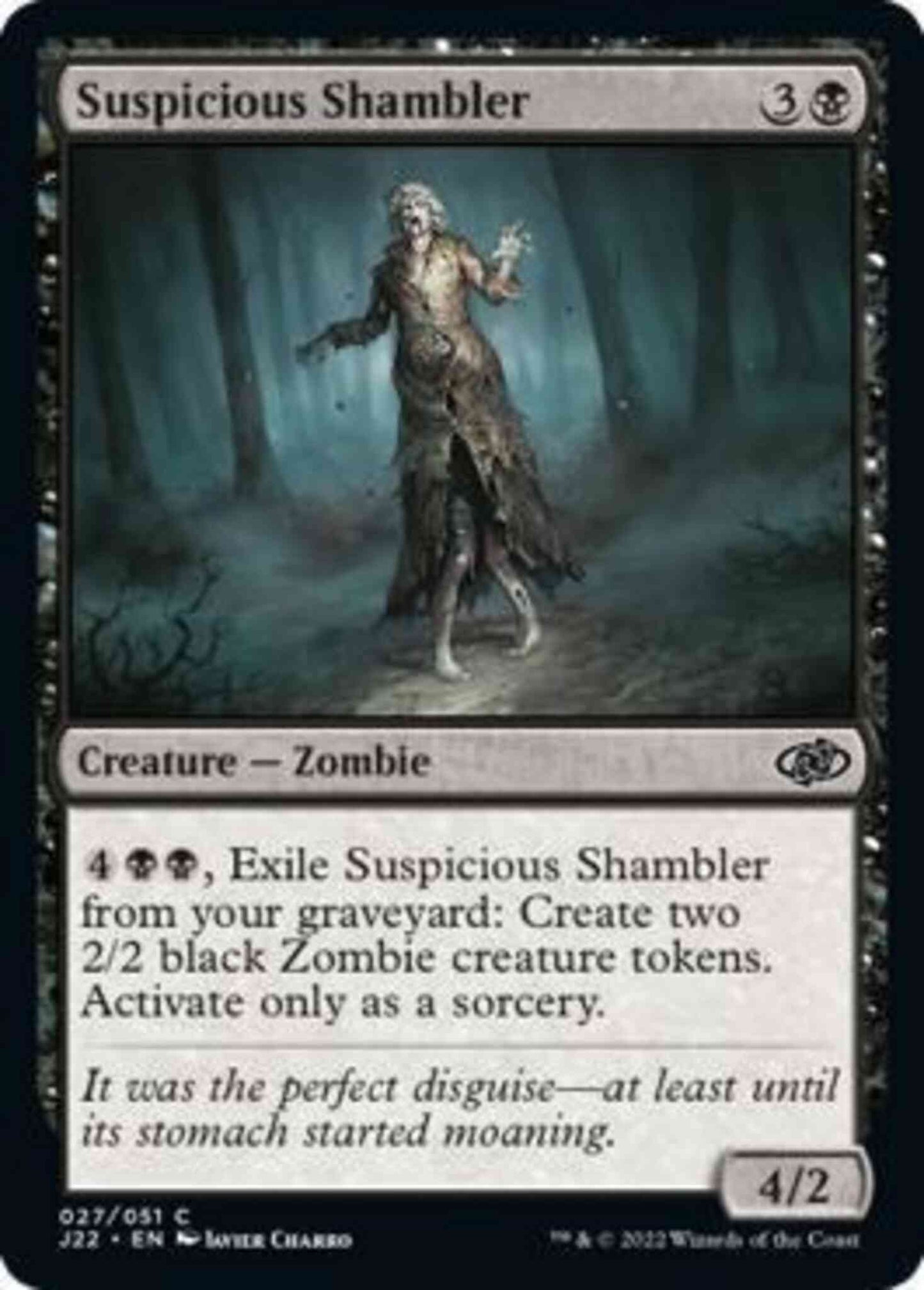 Suspicious Shambler [27] [Jumpstart 2022] [Non-Foil]