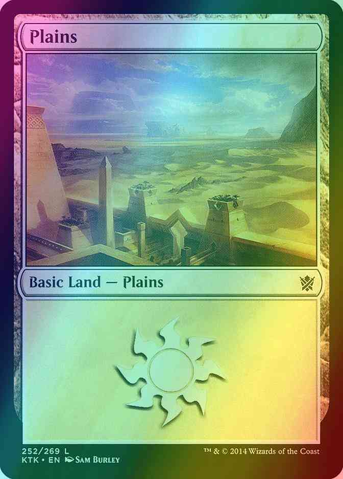Plains [252] [Khans Of Tarkir] [Foil]