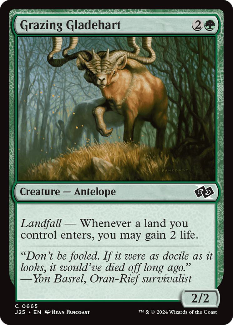 Grazing Gladehart [665] [Foundations: Jumpstart] [Non-Foil]