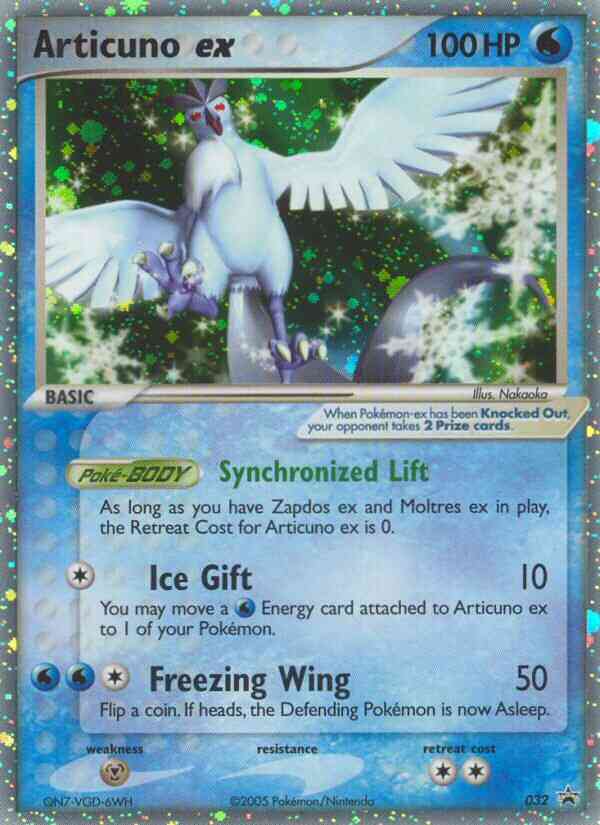 Articuno ex - 32/40 - Promo [np-32] [Ultra]