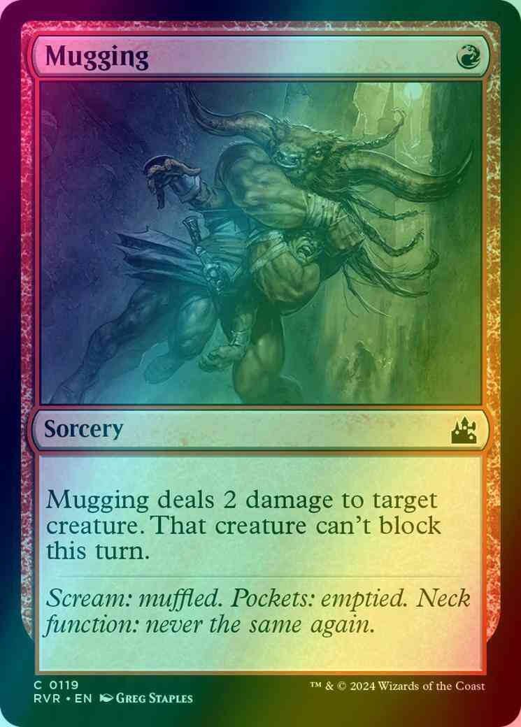 Mugging [119] [Ravnica Remastered] [Foil]