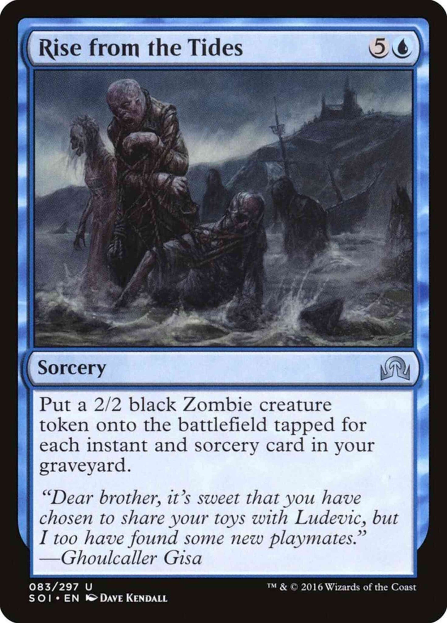 Rise from the Tides [83] [Shadows over Innistrad] [Non-Foil]