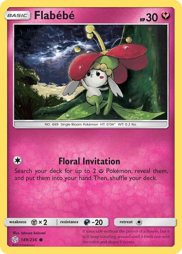 Flabébé - 149/236 - Common [sm12-149] [Non-Holo]