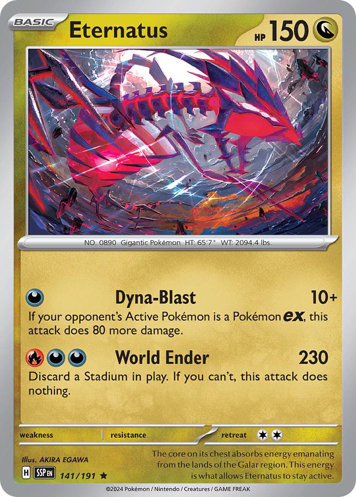 Eternatus - 141/191 - Rare [sv08-141] [Holo]