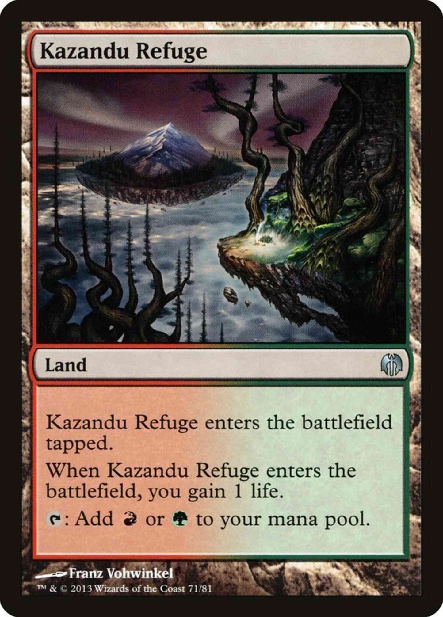 Kazandu Refuge [71] [Duel Decks Heroes vs Monsters] [Non-Foil]