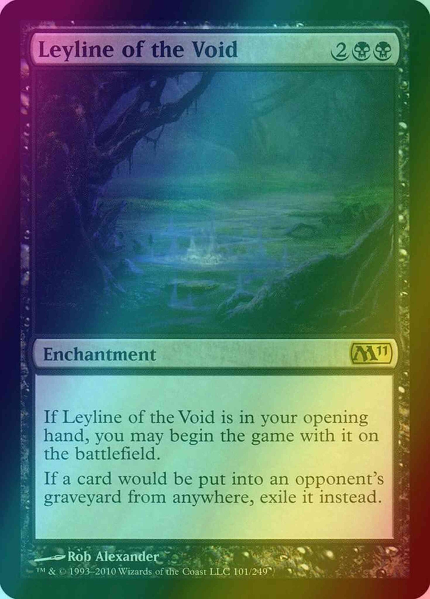 Leyline of the Void [101] [Magic 2011] [Foil]