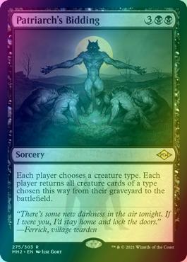 Patriarch's Bidding [275] [Modern Horizons 2] [Foil]
