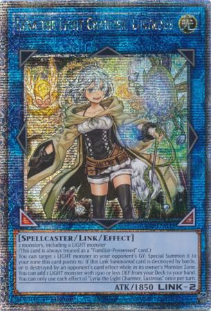 Lyna the Light Charmer, Lustrous - RA04-EN081 - Quarter Century Secret Rare - 1st Edition