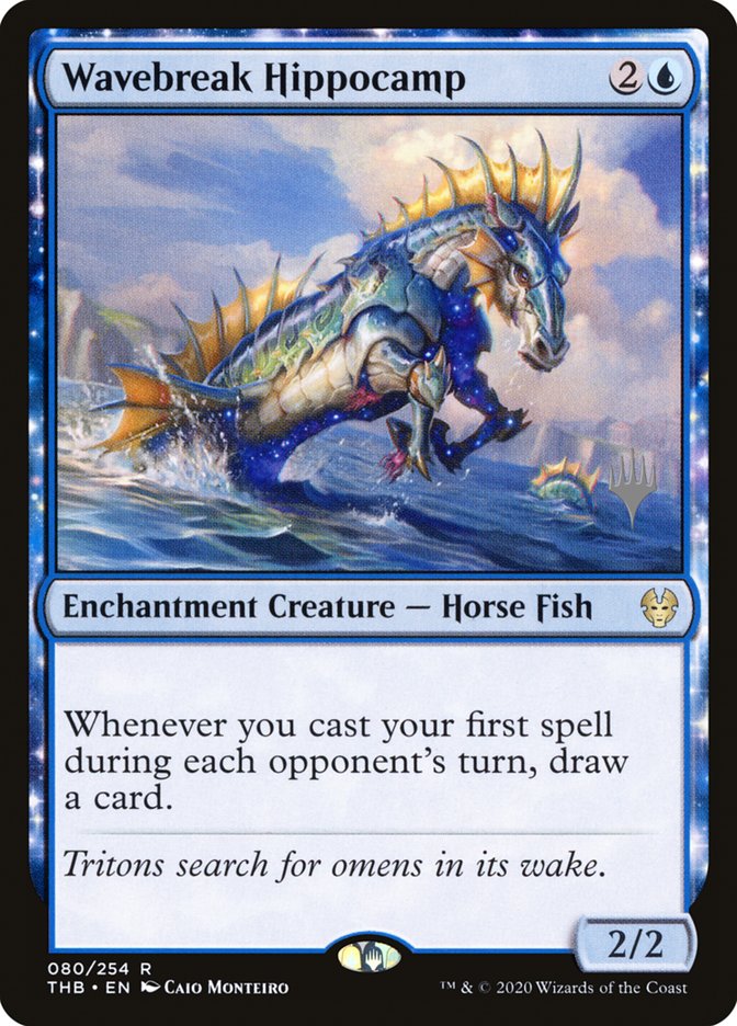 Wavebreak Hippocamp [80p] [Promo Pack] [Theros Beyond Death Promos] [Non-Foil]