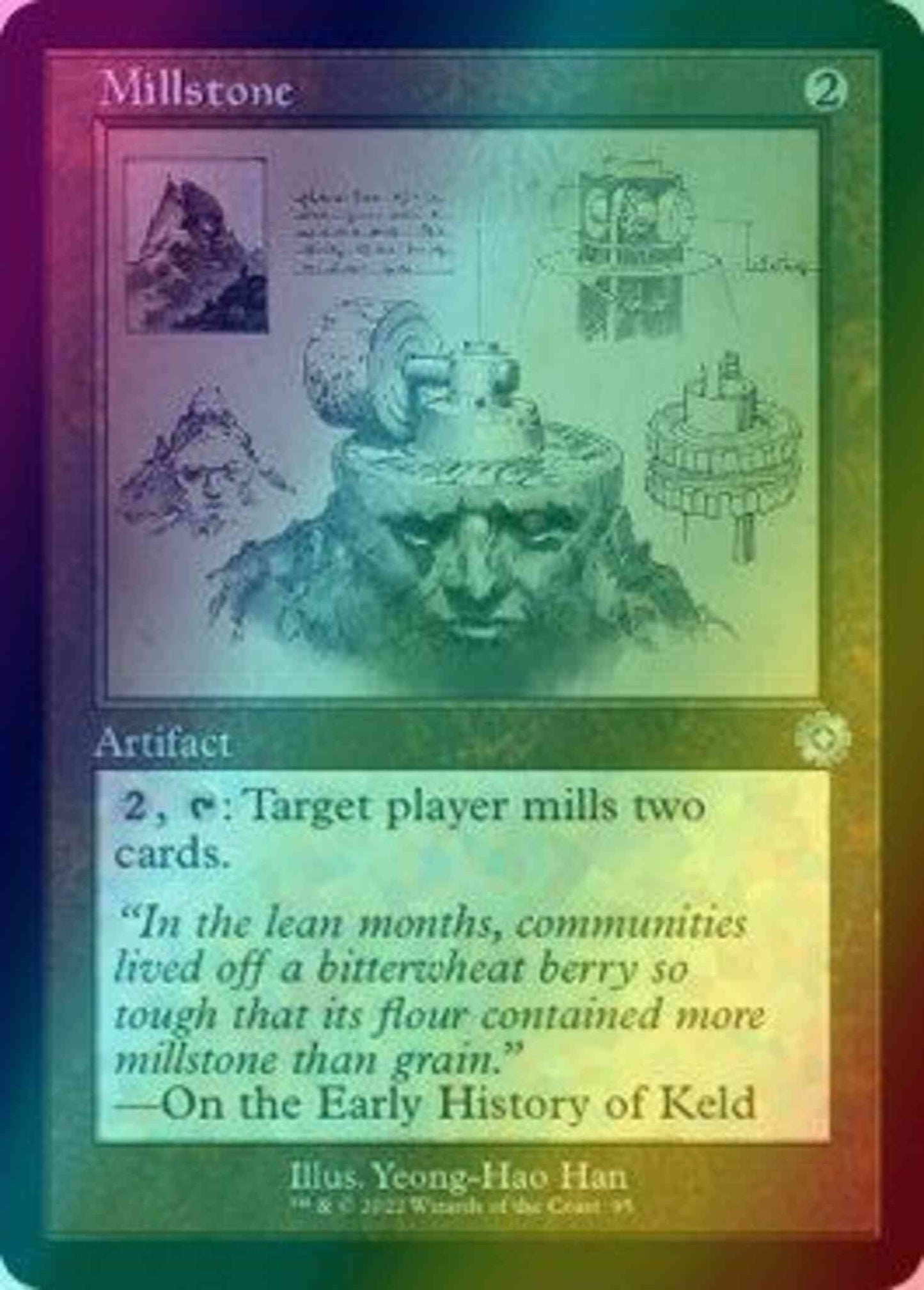 Millstone [95] [Retro Frame] [Schematic] [The Brothers' War Retro Artifacts] [Foil]