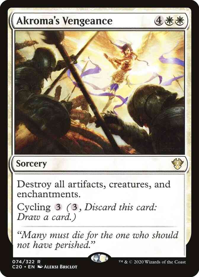 Akroma's Vengeance [74] [Commander 2020] [Non-Foil]