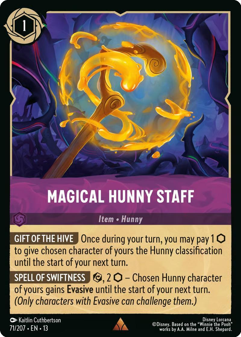 Magical Hunny Staff - 71/204 [Attack of the Vine!] [Non-Foil]