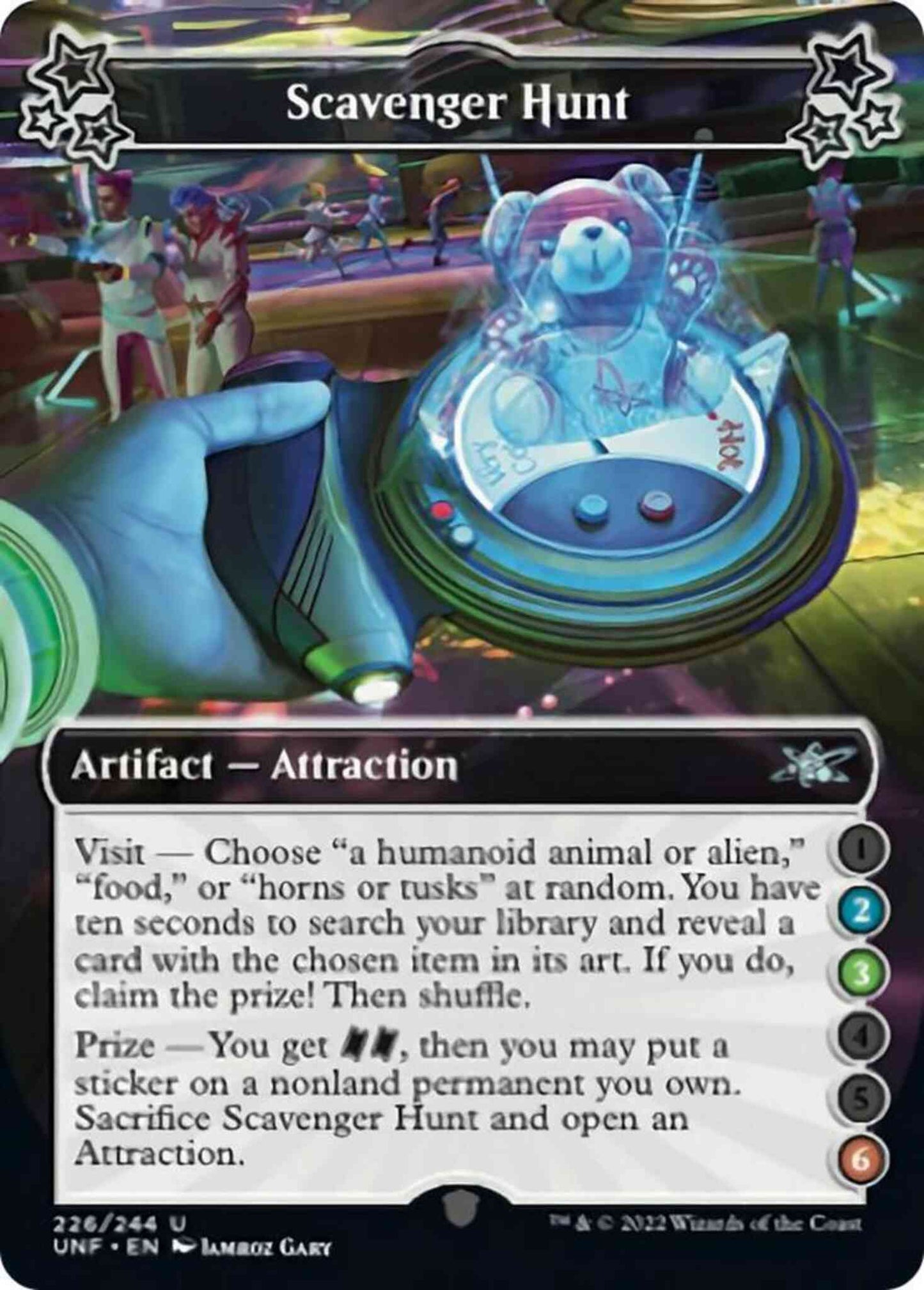 Scavenger Hunt (2/3/6) [226a] [Borderless] [Unfinity] [Non-Foil]