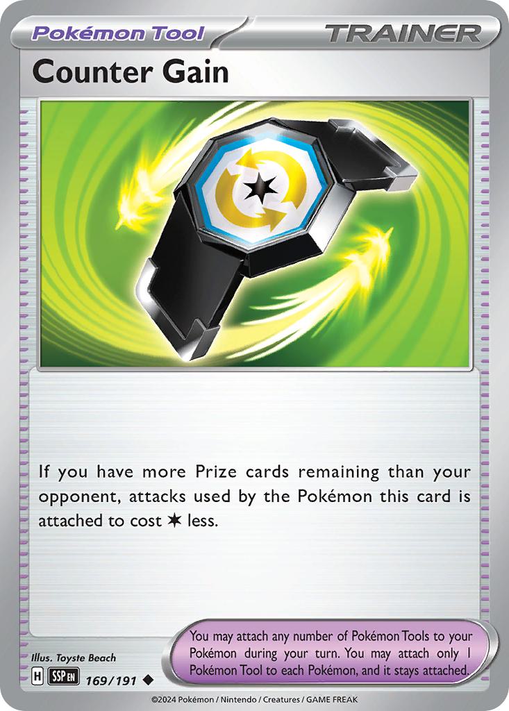 Counter Gain - 169/191 - Uncommon [sv08-169] [Non-Holo]