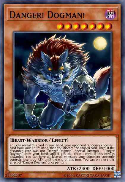 Danger! Dogman! - SOFU-EN083 - Super Rare - 1st Edition