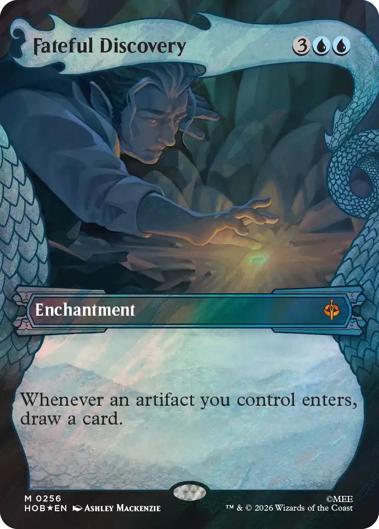 Fateful Discovery [256] [Borderless] [Dragon Hoard] [The Hobbit] [Surge Foil]