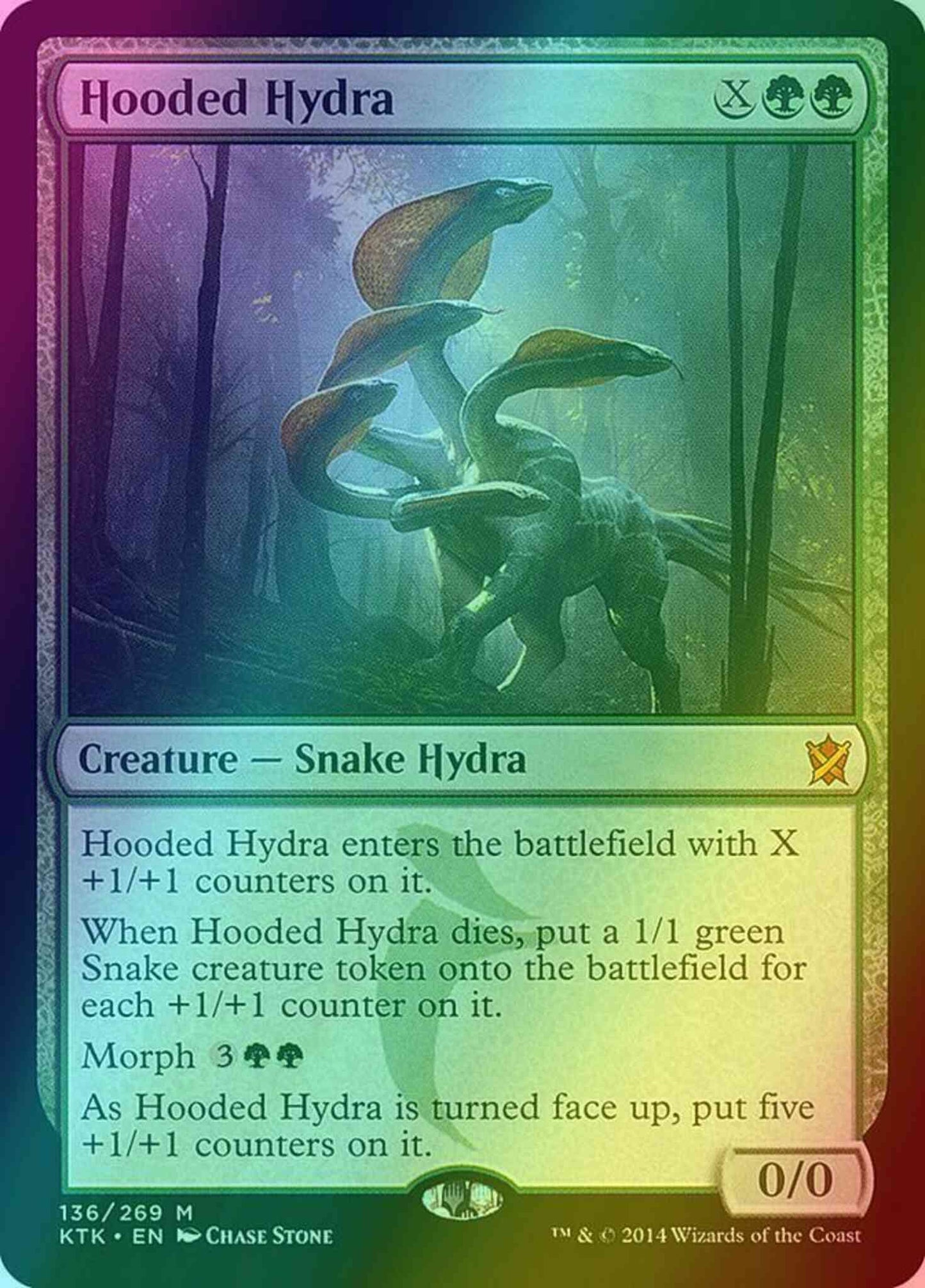 Hooded Hydra [136] [Khans Of Tarkir] [Foil]
