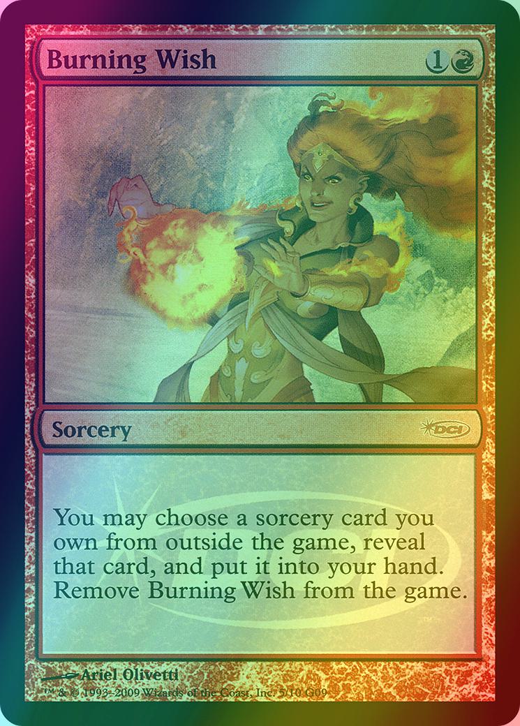 Burning Wish [5] [Judge Gift Cards 2009] [Foil]