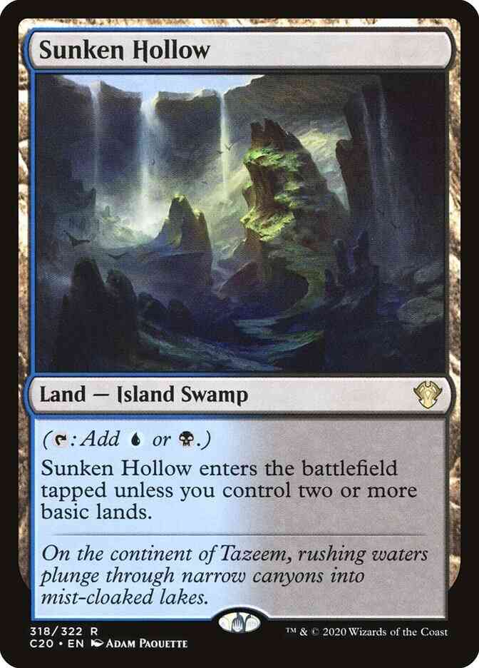 Sunken Hollow [318] [Commander 2020] [Non-Foil]
