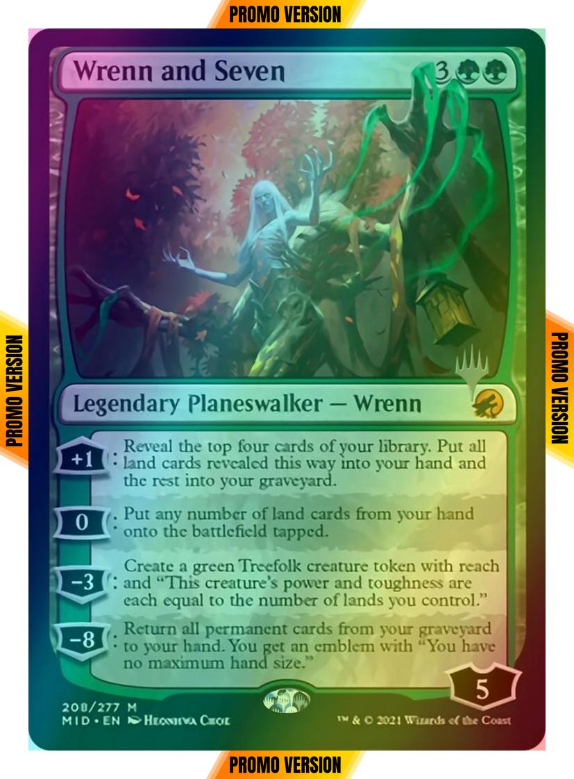 Wrenn and Seven [Promo Pack] [208p] [Innistrad: Midnight Hunt Promos] [Foil]