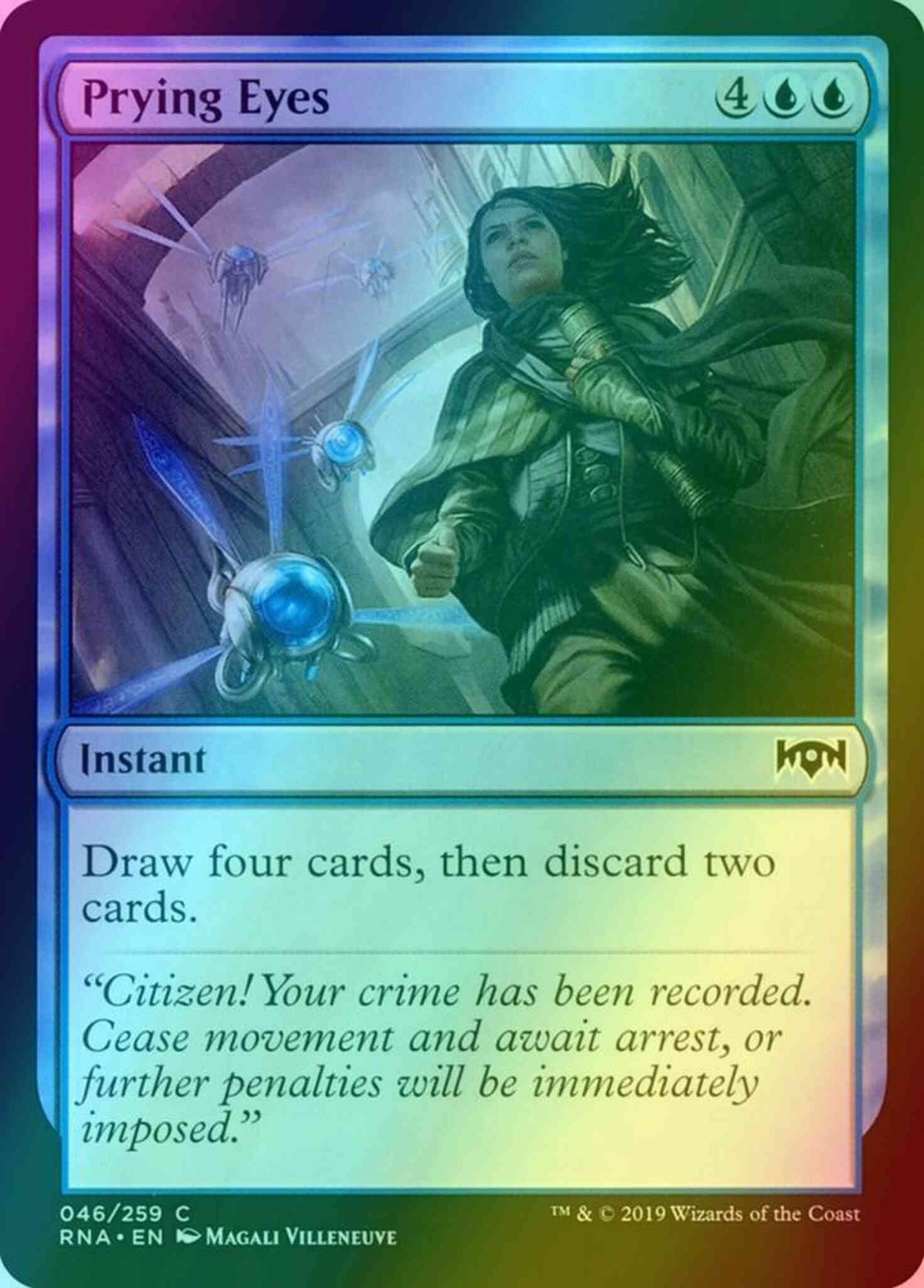 Prying Eyes [46] [Ravnica Allegiance] [Foil]