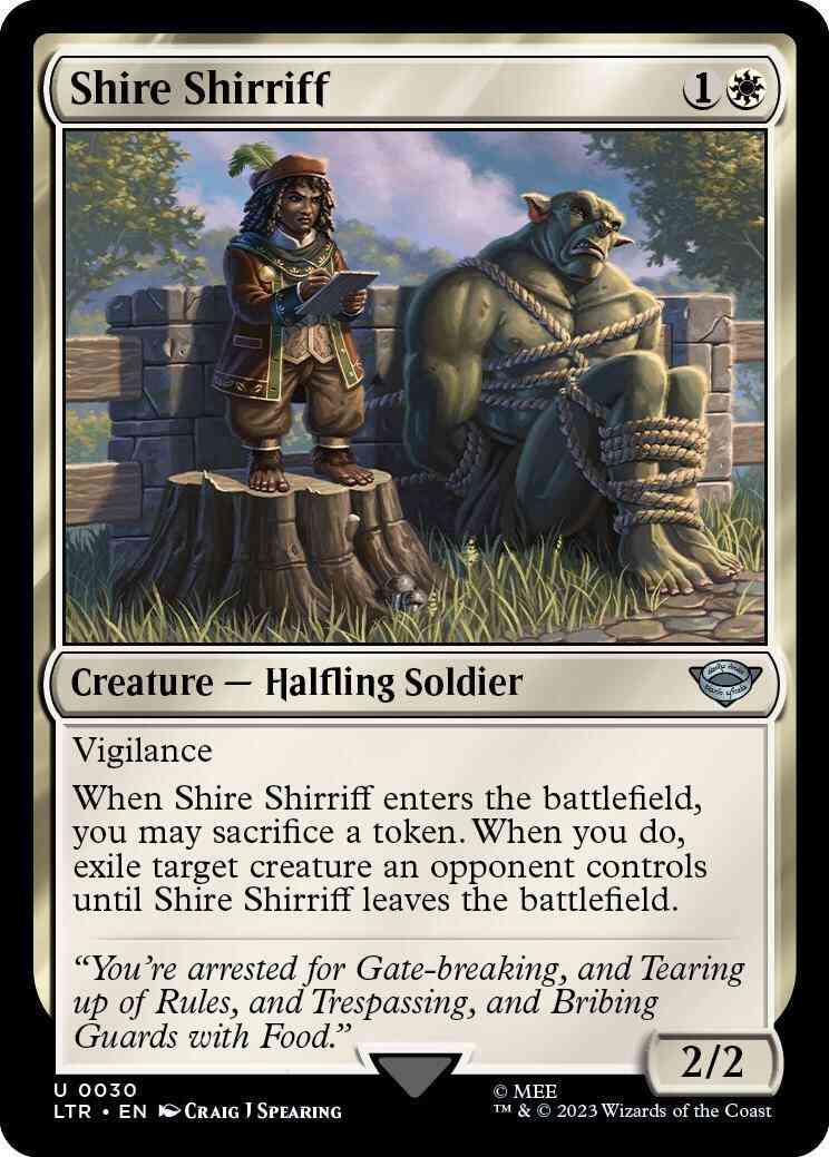 Shire Shirriff [30] [The Lord of the Rings: Tales of Middle-earth] [Non-Foil]