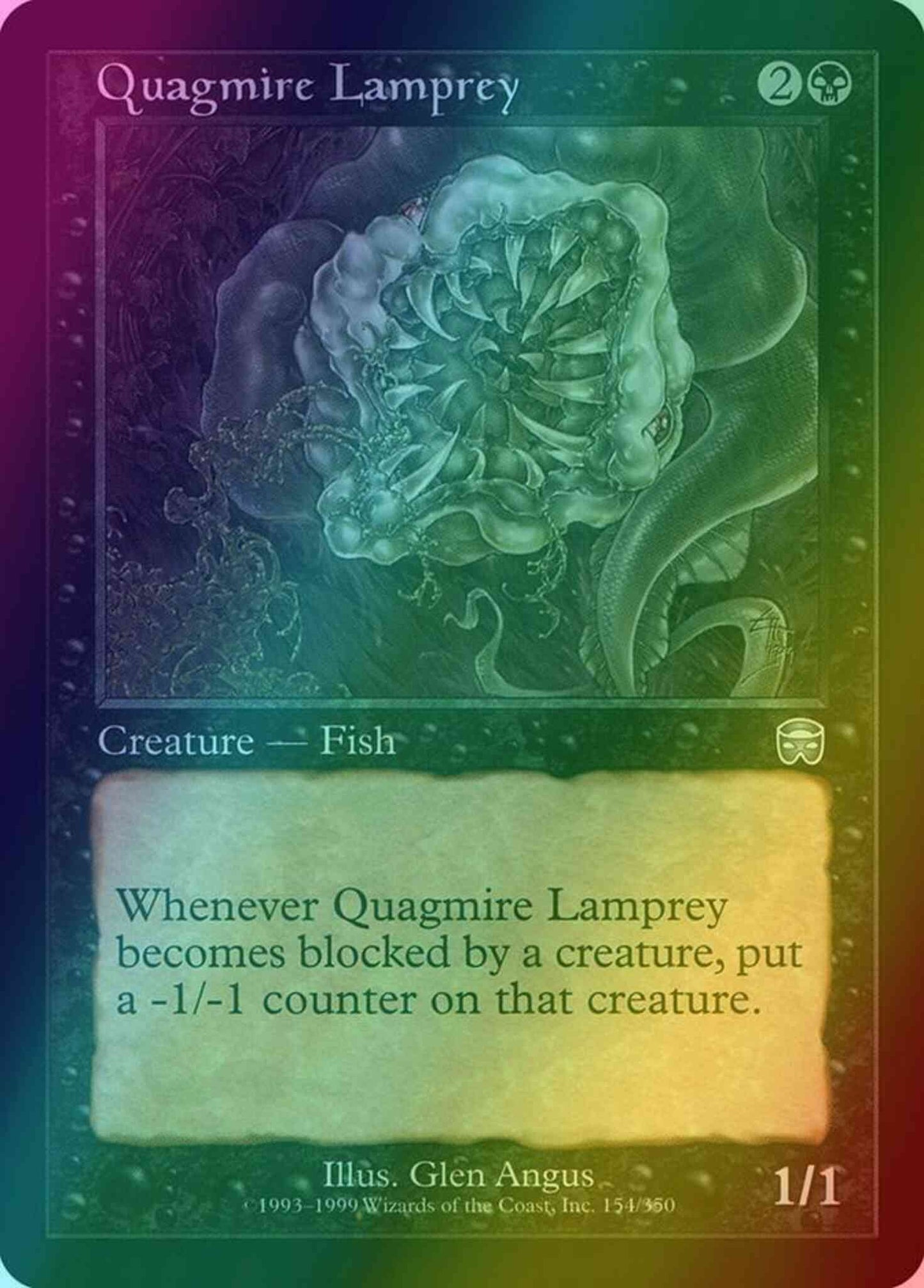 Quagmire Lamprey [154] [Mercadian Masques] [Foil]