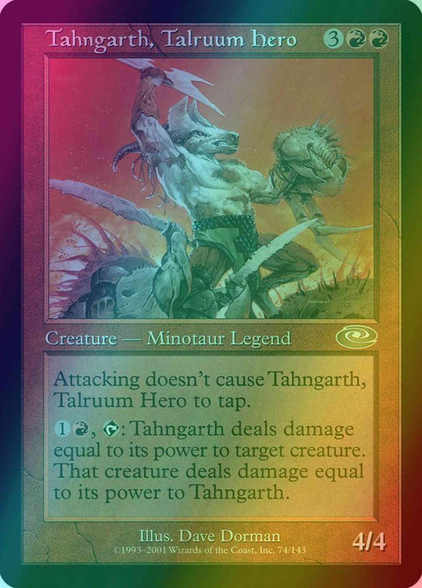 Tahngarth, Talruum Hero [74] [Planeshift] [Foil] – Face to Face Games