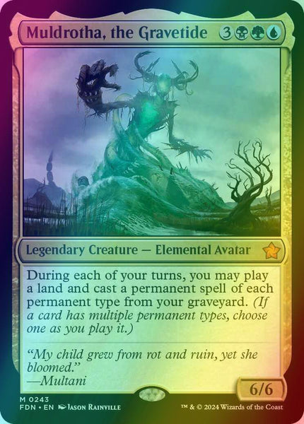 Muldrotha, the Gravetide [243] [Foundations] [Foil] – Face to Face Games