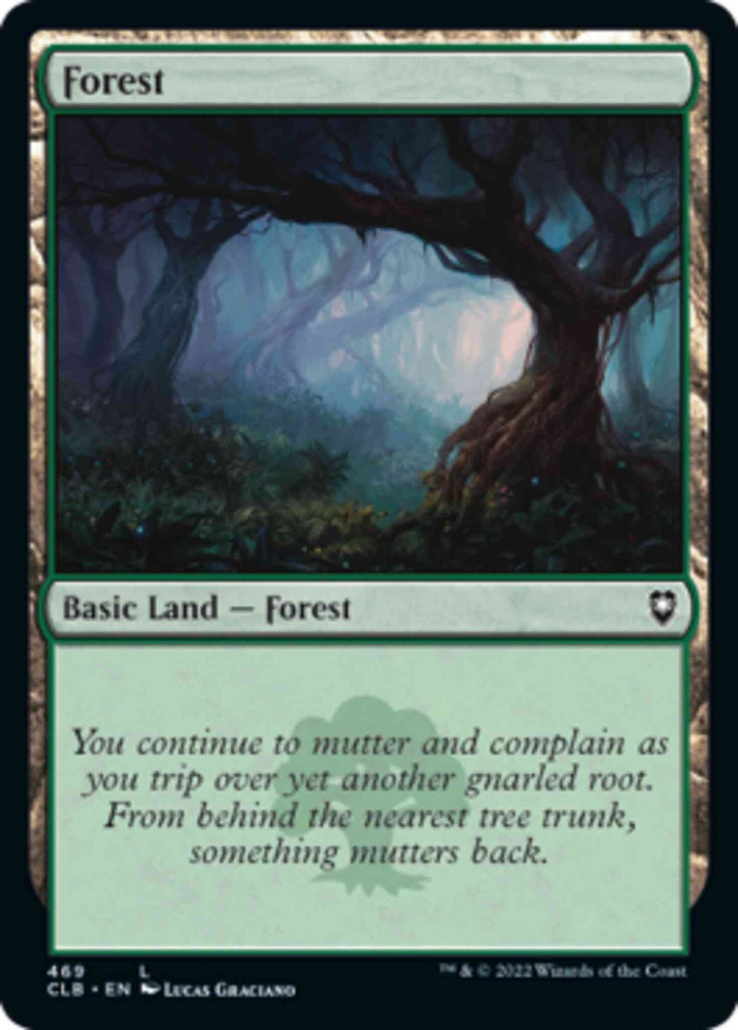 Forest [469] [Commander Legends: Battle for Baldur's Gate] [Non-Foil]