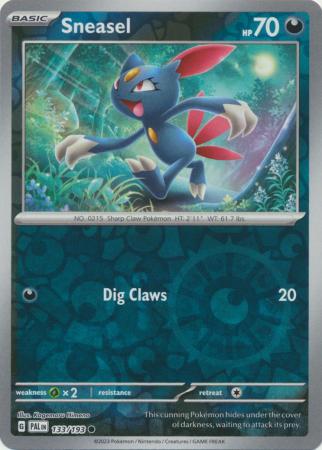 Sneasel - 133/193 - Common [sv02-133] [Reverse Holo]