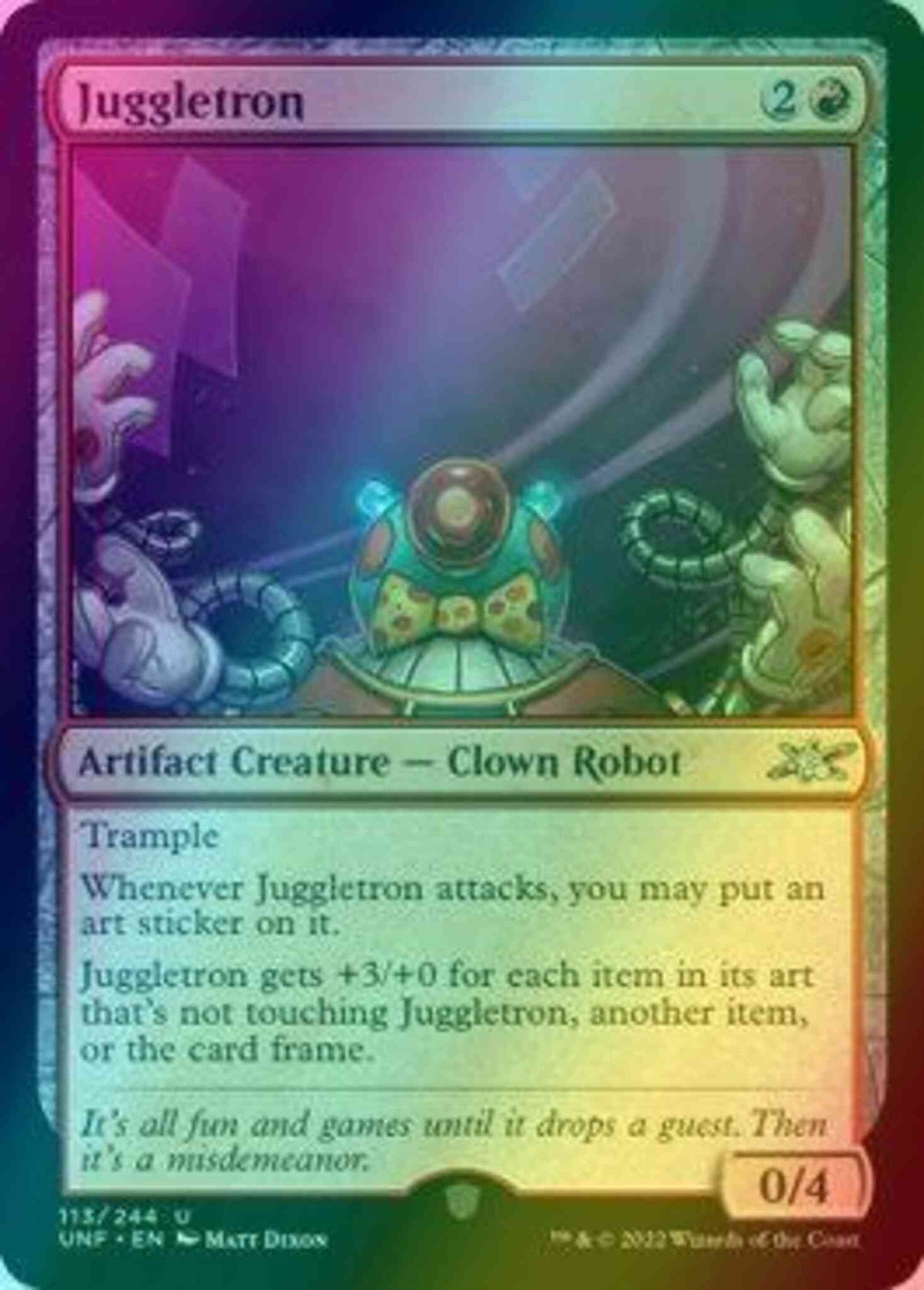 Juggletron [113] [Unfinity] [Foil]