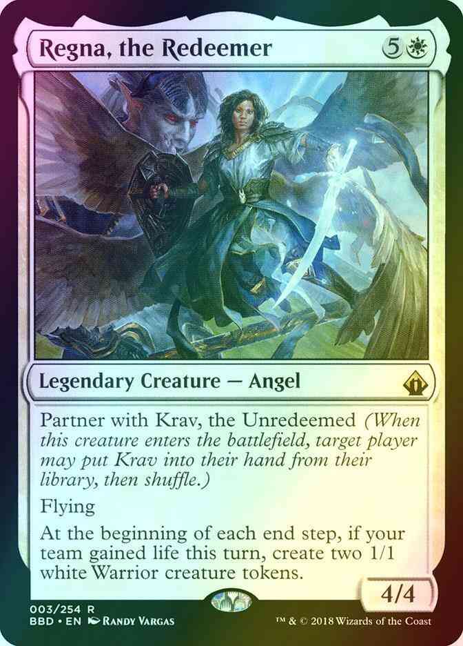 Regna, the Redeemer [3] [Battlebond] [Foil]