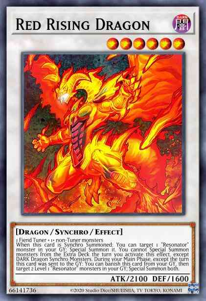 Red Rising Dragon - SAST-EN099 - Common - 1st Edition