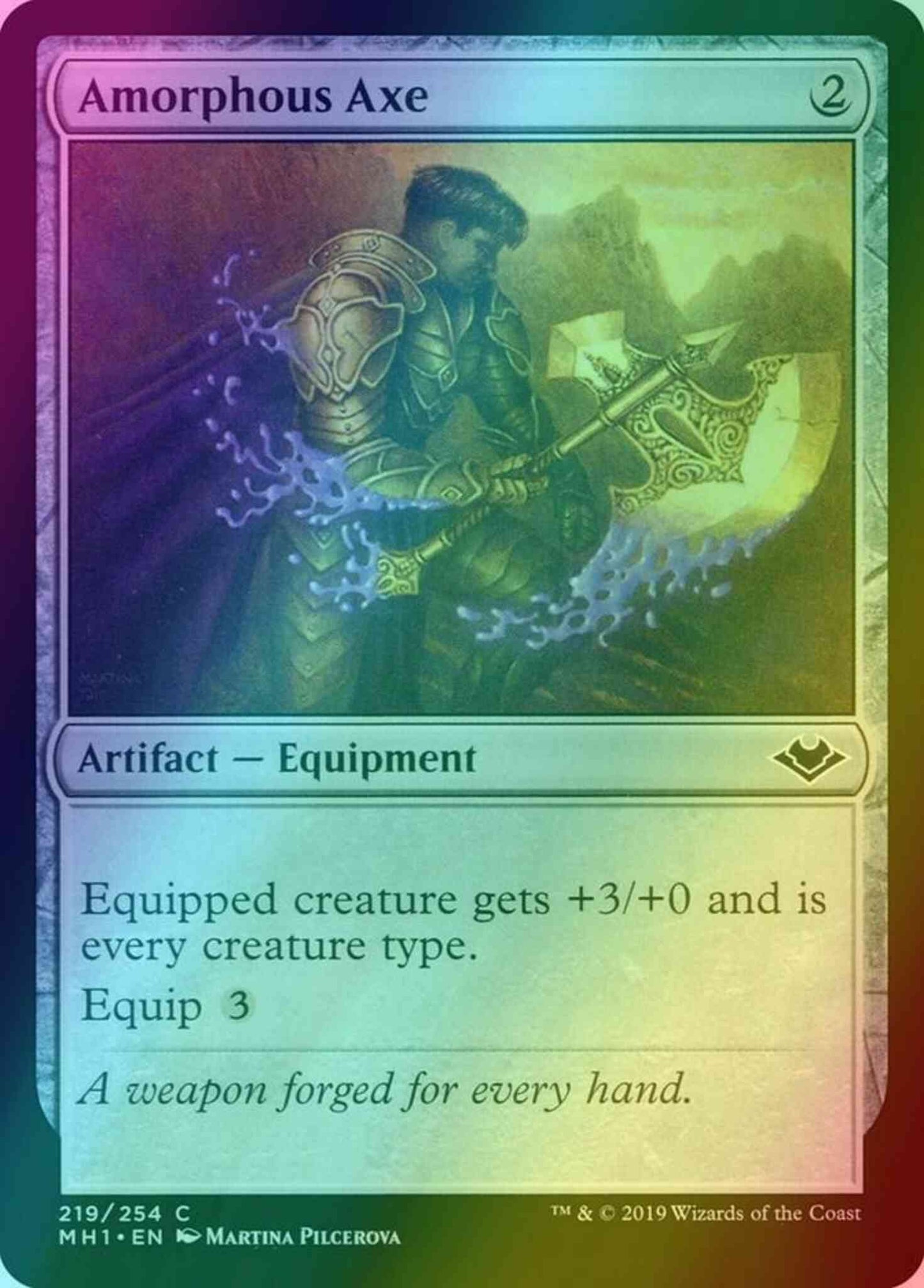 Amorphous Axe [219] [Modern Horizons] [Foil]