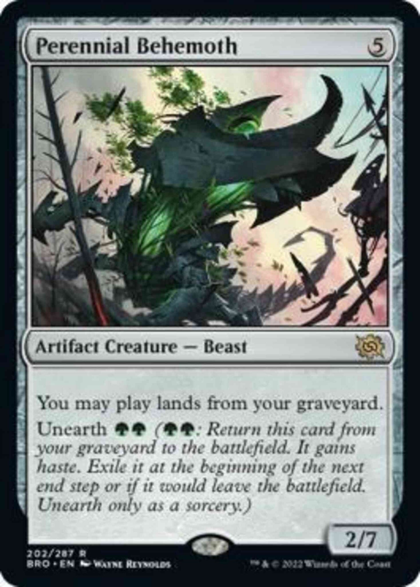 Perennial Behemoth [202] [The Brothers' War] [Non-Foil]