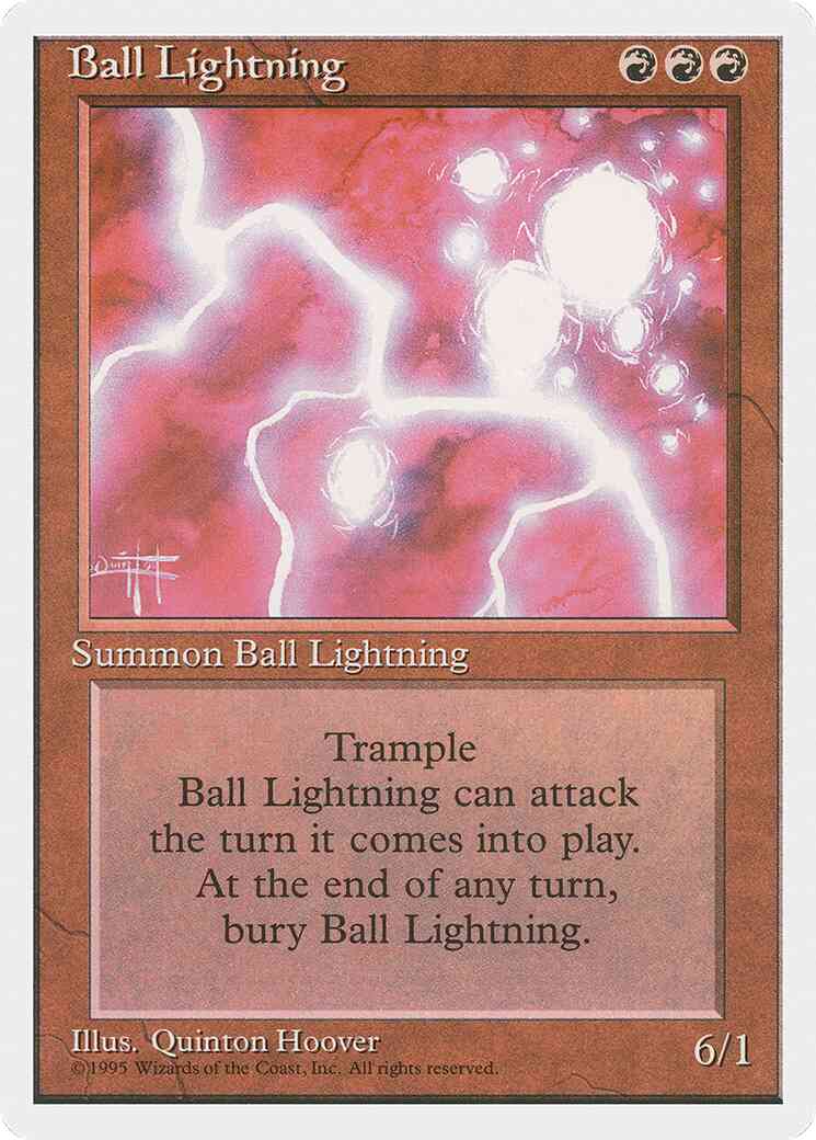 Ball Lightning [176] [Fourth Edition] [Non-Foil]
