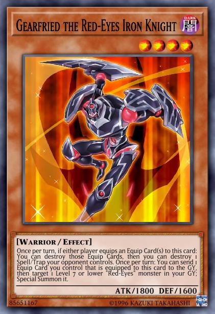 Gearfried the Red-Eyes Iron Knight - LDS1-EN011 - Secret Rare - Limited